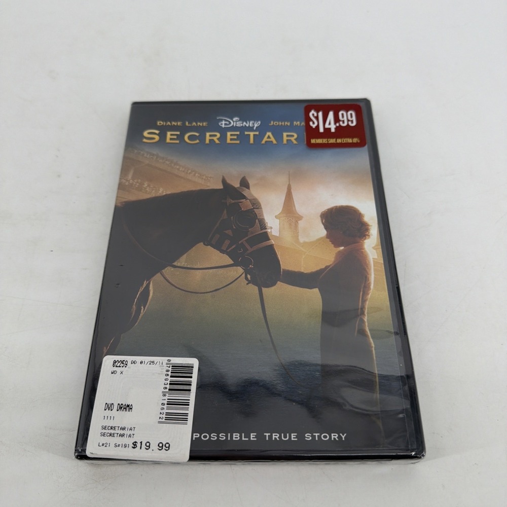 Secretariat Disney New Sealed DVD